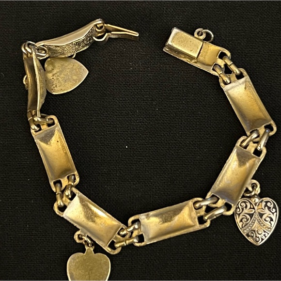 Vintage Damascene Charm Bracelet - Picture 6 of 11